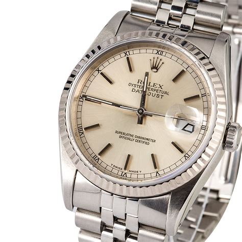 rolex datejust 16234 steel|Rolex Datejust 16234 production years.